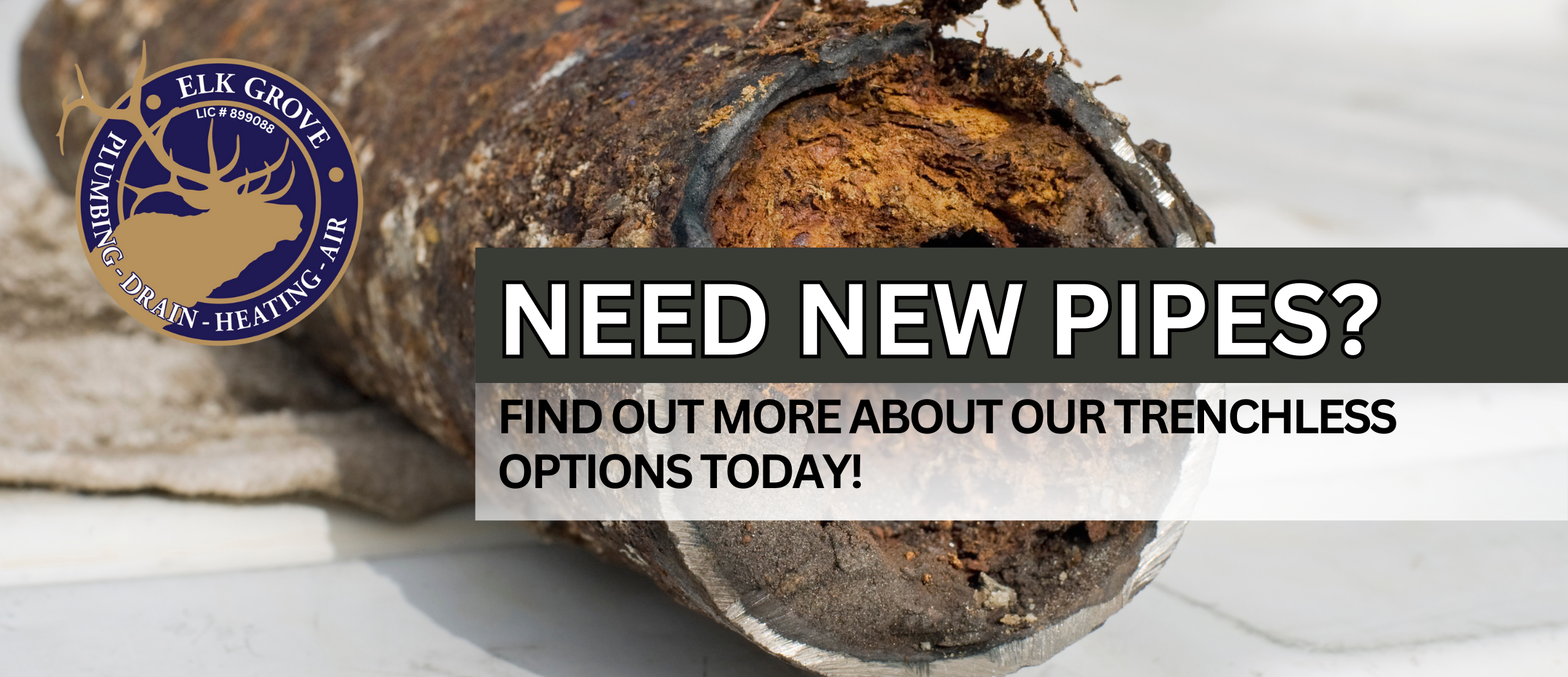 Trenchless in Sacramento and Surrounding